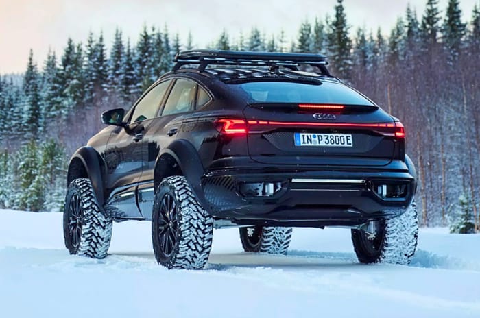 Audi Q6 e-tron offroad concept revealed with portal axles